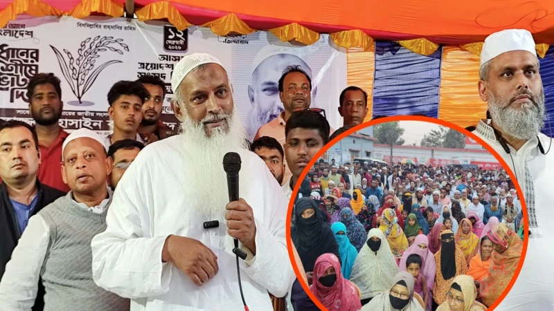 কায়কোবাদের নির্বাচনী গণসংযোগে জনতার ঢল