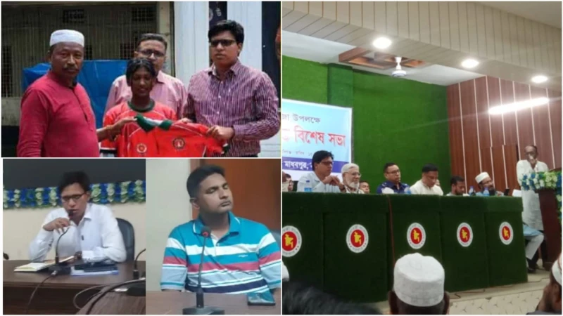 আ.লীগ নেতাদের সঙ্গে ইউএনও’র বৈঠকের ছবি ঘিরে মাধবপুরে আলোচনা-সমালোচনা