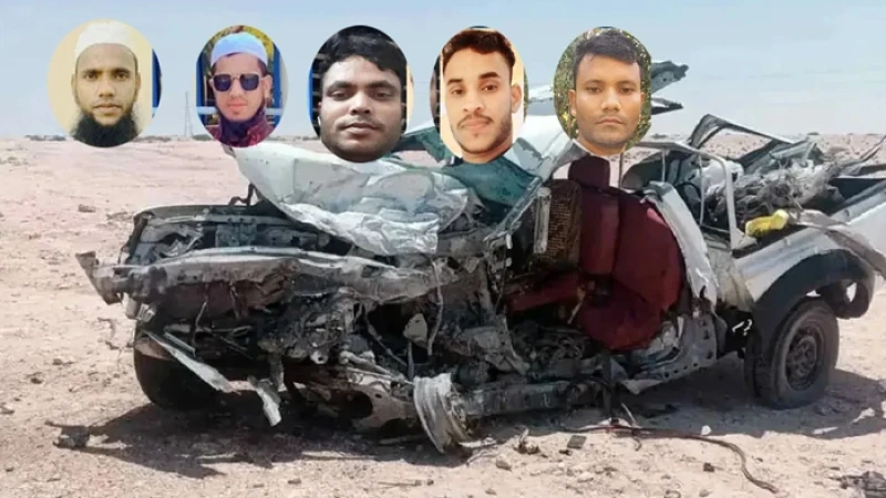 সিলেটে পৌঁছেছে কাতারে নিহত পাঁচ প্রবাসীর লাশ