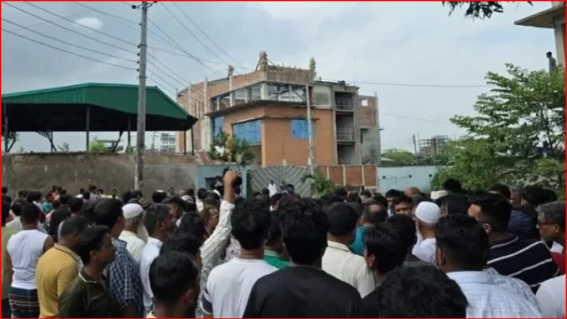 উত্তরখানে পরিদর্শনে গিয়ে হামলার শিকার ডিএনসিসি প্রশাসক ও সংসদ সদস্য