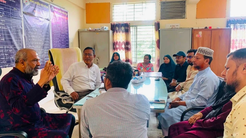রেলওয়ে এমপ্লয়ীজ গার্লস হাইস্কুলের এডহক কমিটির প্রথম সভা অনুষ্ঠিত