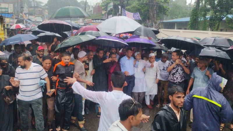 গণতন্ত্রের বিজয় দিবসে পটিয়ায় বিএনপির বর্ণাঢ্য বিজয় মিছিল
