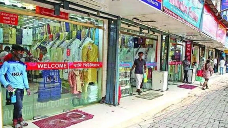 রাত ১০টা পর্যন্ত দোকান খোলা রাখার দাবি ব্যবসায়ীদের