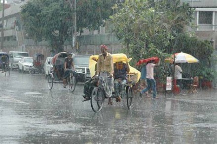 রাজধানীতে এ মাসের সর্বোচ্চ বৃষ্টি