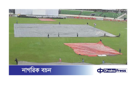 বৃষ্টিবিঘ্নিত টেস্ট: বাংলাদেশ ৬৫ রানে এগিয়ে, মিরাজ-জাকেরের রেকর্ড জুটি