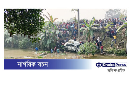 ফরিদপুরে ট্রেনের ধাক্কায় মাইক্রোবাস দুর্ঘটনা: নিহত ৫