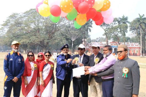 ময়মনসিংহ শহীদ সৈয়দ নজরুল ইসলাম কলেজের বার্ষিক ক্রীড়া  প্রতিযোগিতা-২০২৫ অনুষ্ঠিত 