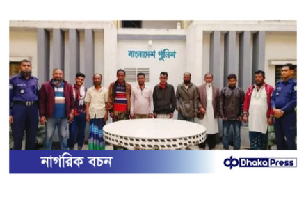 ময়মনসিংহ কোতোয়ালী মডেল থানার অভিযানে গত ২৪ ঘন্টায় গ্রেফতার ১০ 