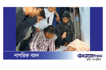 গাজীপুরে আহতদের দেখতে হাসপাতালে সারজিস ও হাসনাত