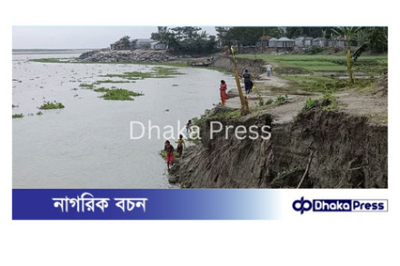 বন্যা কড়া নাড়ছে তিস্তা অববাহিকার ৫ জেলায়