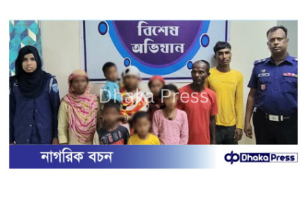 কুড়িগ্রাম সীমান্তে  মধ্যেরাতে আবারও বিএসএফের পুশইন ৯