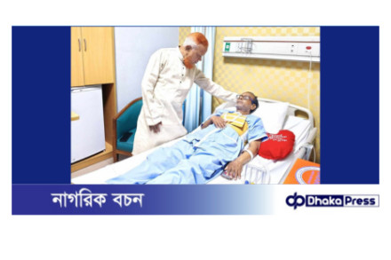 সাংবাদিক কাজলকে দেখতে হাসপাতালে জামায়াত নেতা নূরুল ইসলাম বুলবুল
