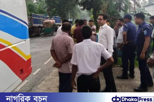 কুড়িগ্রামে গাড়িতে হাইড্রোলিক হর্ণ ব্যবহারের অপরাধে জরিমানা