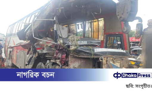 ফরিদপুরে দুই বাসের মুখোমুখি সংঘর্ষে ৩ নিহত, আহত ১৫