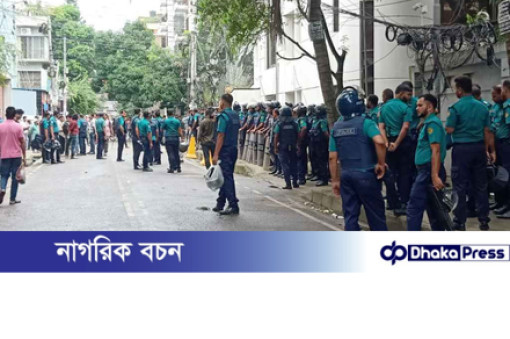 জি এম কাদেরের বাসার সামনে অতিরিক্ত পুলিশ মোতায়েন
