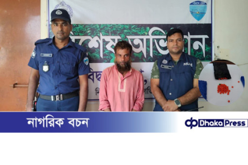 দেবিদ্বারে বিশেষ অভিযানে ৫০০ পিস ইয়াবা ও গাঁজাসহ মাদক কারবারি আটক