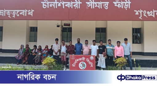 ভোলাহাট সীমান্ত দিয়ে ১৯ জনকে পুশ-ইন করলো বিএসএফ