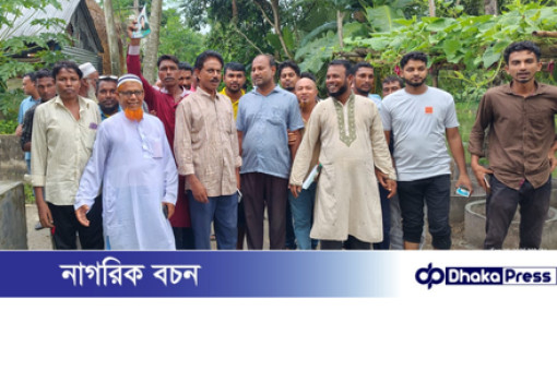 মাদারগঞ্জে বিএনপির পক্ষে ভোট প্রার্থনা