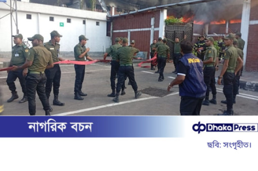 শাহজালাল বিমানবন্দরে আগুন: ১৭ আনসার সদস্য আহত, ৯ জন সিএমএইচে ভর্তি