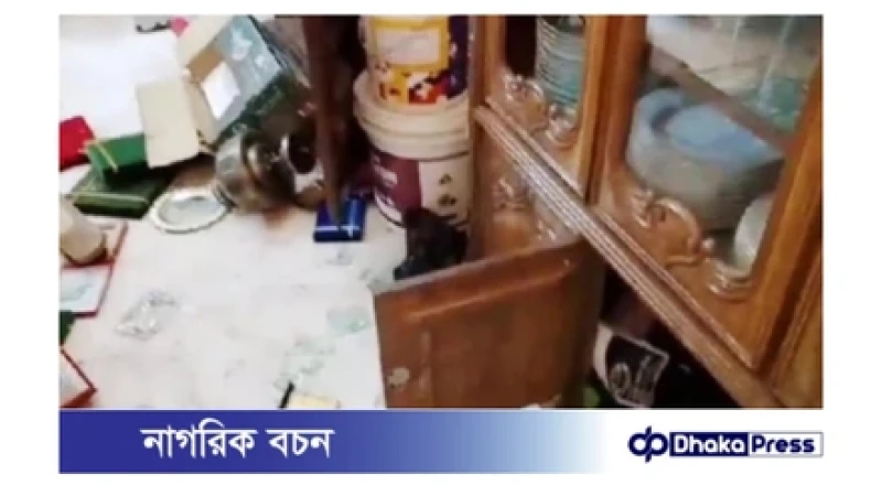 বিএনপির মিছিল থেকে সাবেক রাষ্ট্রপতি আবদুল হামিদের বাড়িতে হামলা ও ভাঙচুরের অভিযোগ