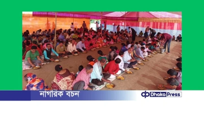 বাখরনগর শ্রী শ্রী কালীবাড়ি মন্দিরে ২৪ প্রহরব্যাপী হরিনাম মহাযজ্ঞ অনুষ্ঠিত