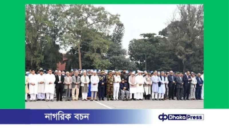 মহান মুক্তিযুদ্ধের ডেপুটি চিফ অব স্টাফ এ কে খন্দকারের জানাজা সম্পন্ন