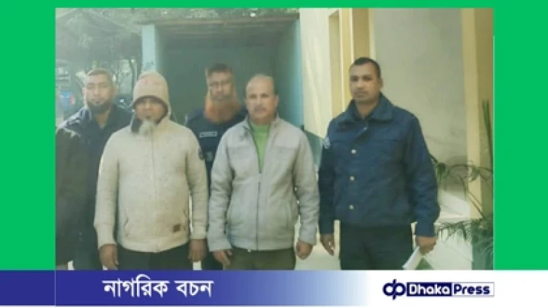 মাদারগঞ্জে ‘ডেভিল হান্ট ফেজ–২’ অভিযানে প্যানেল চেয়ারম্যানসহ দুইজন আটক