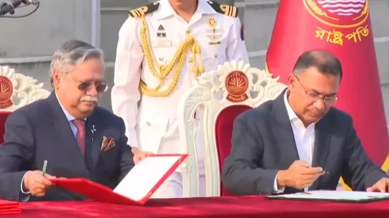 মন্ত্রী-প্রতিমন্ত্রীদের শপথ গ্রহণ অনুষ্ঠান শুরু