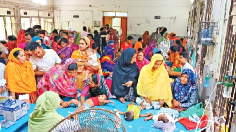 ১০ জেলায় হামের প্রকোপ, বাড়ছে শিশুর মৃত্যু