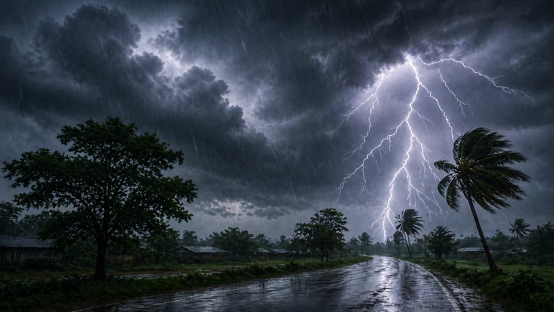 কালবৈশাখীর পূর্বাভাস, ঝুঁকিতে যেসব এলাকা