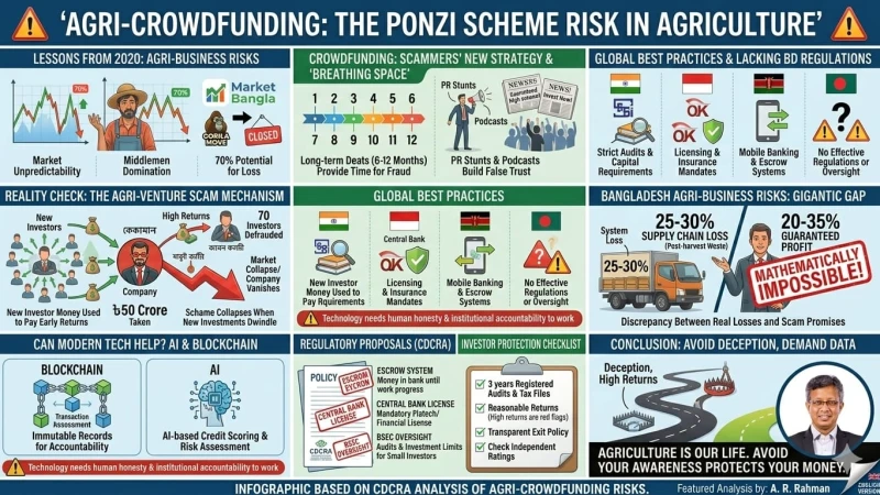 এগ্রি-ক্রাউডফান্ডিং: লাভের মোড়কে সাধারণ মানুষের টাকা হাতিয়ে নেওয়ার নতুন কৌশল?