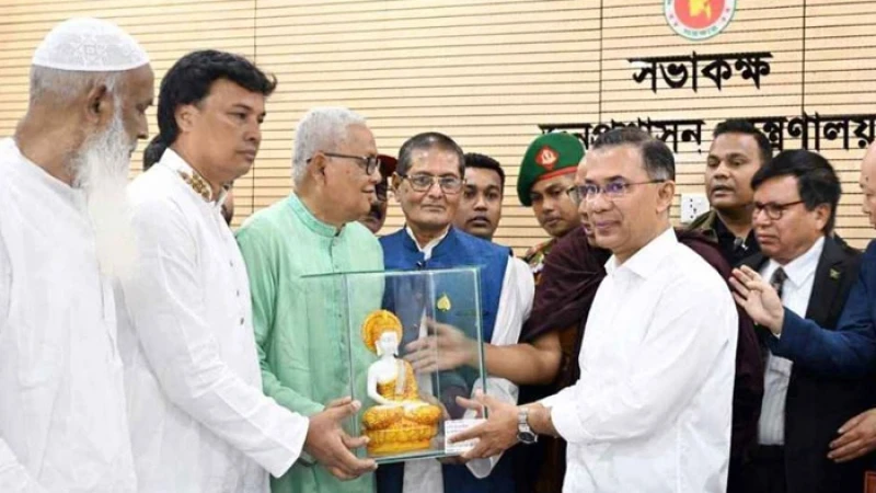 প্রধানমন্ত্রীর সঙ্গে বৌদ্ধ সম্প্রদায়ের নেতাদের সাক্ষাৎ