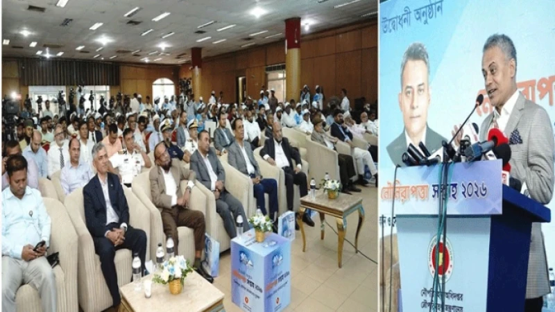 নৌপথে ঈদযাত্রা নিরাপদ ও নির্বিঘ্ন করতে কাজ করছে সরকার : নৌপরিবহন মন্ত্রী