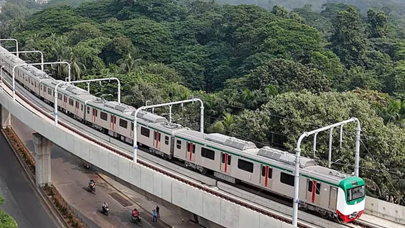 মেট্রোরেল চলাচলের নতুন সময়সূচি প্রকাশ