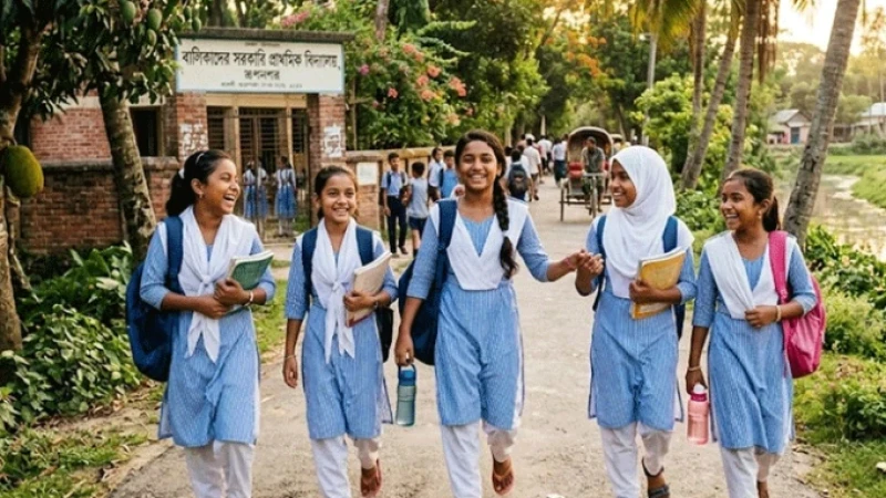 টানা ১৫ দিনের ছুটি শুরু প্রাথমিকে