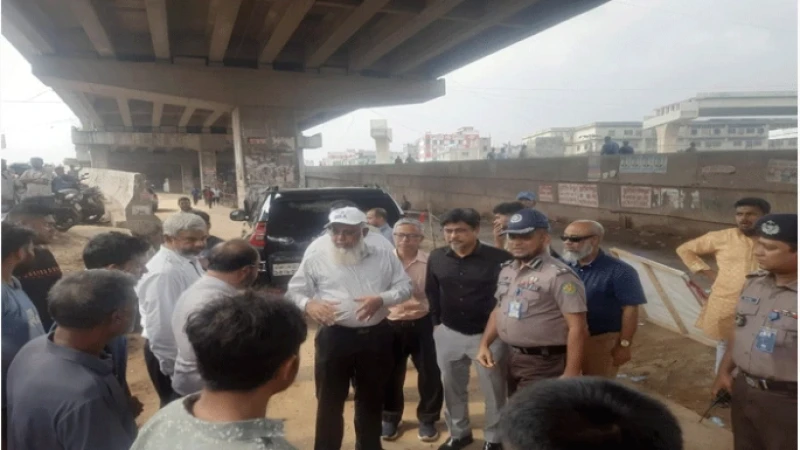 আব্দুল্লাহপুর ইন্টারসেকশনে ১৬০ মিটারের রিজিড পেভমেন্ট যান চলাচলের জন্য উন্মুক্ত