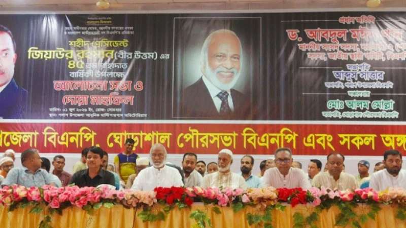 স্বাধীনতা যুদ্ধের দাবিদার আ.লীগ সেদিন পালিয়ে গিয়েছিল : ড. আব্দুল মঈন খান