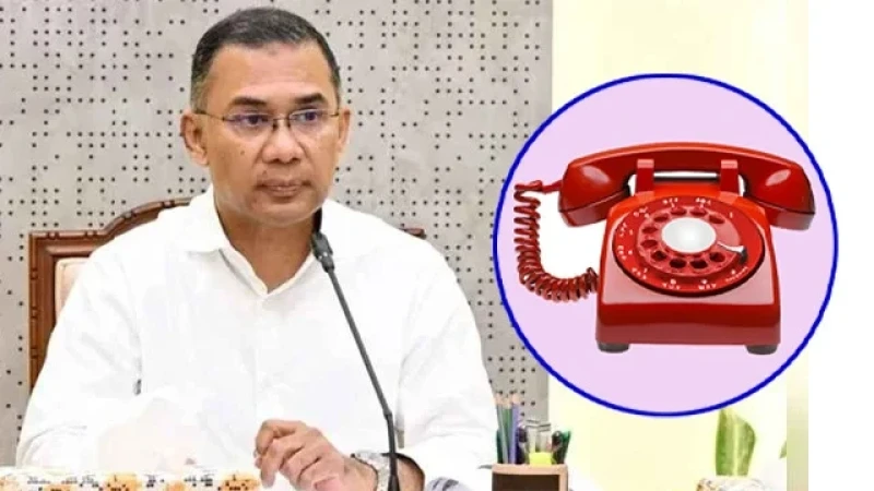 সচিবালয়ে প্রধানমন্ত্রীর রেড টেলিফোনের তার চুরি