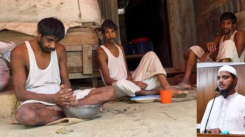 তিন হিন্দু প্রতিবন্ধী ভাইয়ের দায়িত্ব নিলেন জামায়াত নেতা মাসুদ