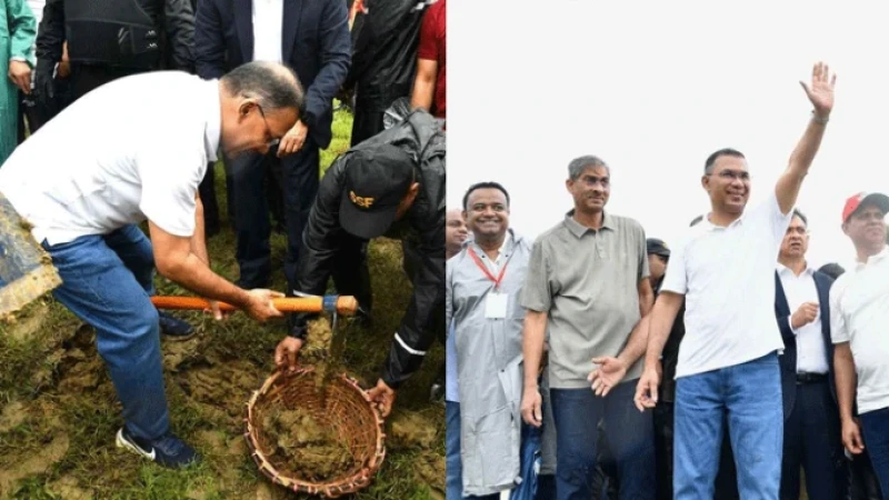 বাবার স্মৃতিবিজড়িত ‘পাতলী খাল’ পুনঃখনন উদ্বোধন প্রধানমন্ত্রীর