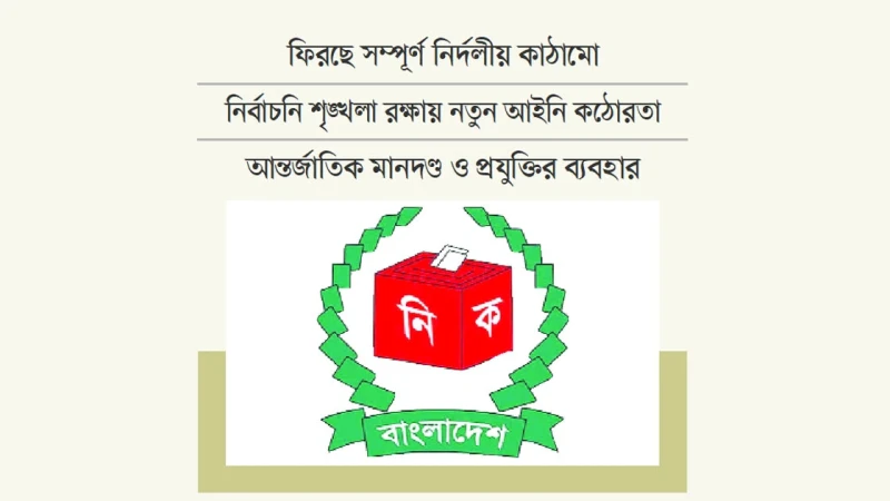 স্থানীয় নির্বাচনে মেগা প্ল্যান ইসির