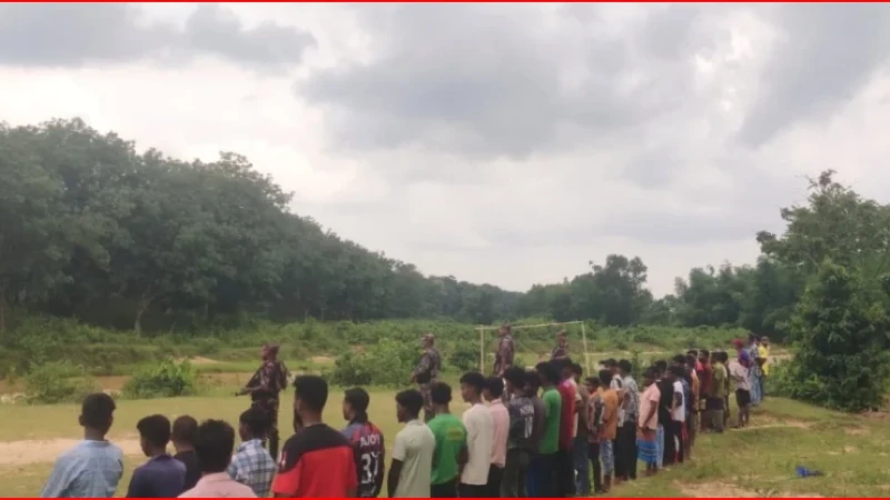 তেলিয়াপাড়া সীমান্তে বিএসএফের পুশইনের চেষ্টা, বিজিবির বাধায় ব্যর্থ