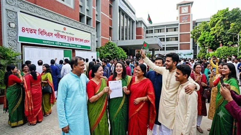 ৪৭তম বিসিএসের চূড়ান্ত ফলে ক্যাডার ১৩২০ ও নন-ক্যাডারে ২০১ জন মনোনীত
