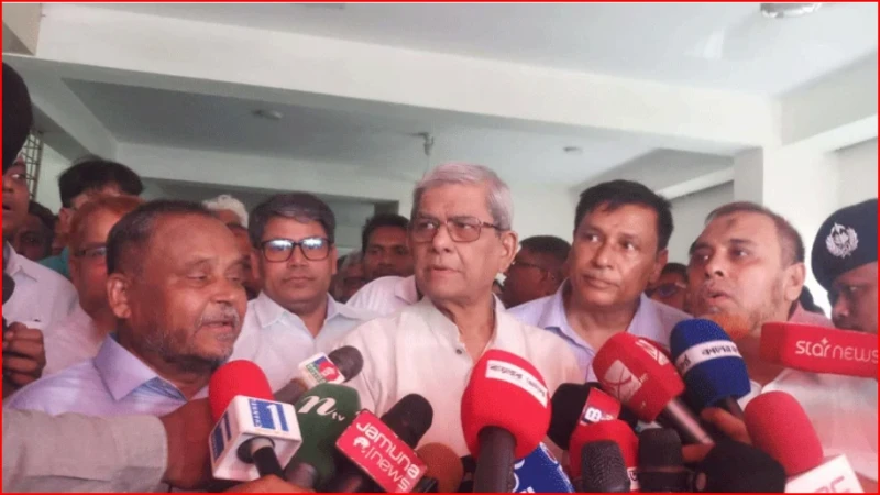 যথাসময়ে রাষ্ট্রপতি নির্বাচন, বছর শেষে স্থানীয় সরকার ভোট হতে পারে: মির্জা ফখরুল
