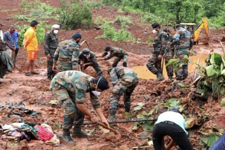 ভারতে ভূমিধসে নিহত ২৭ জন