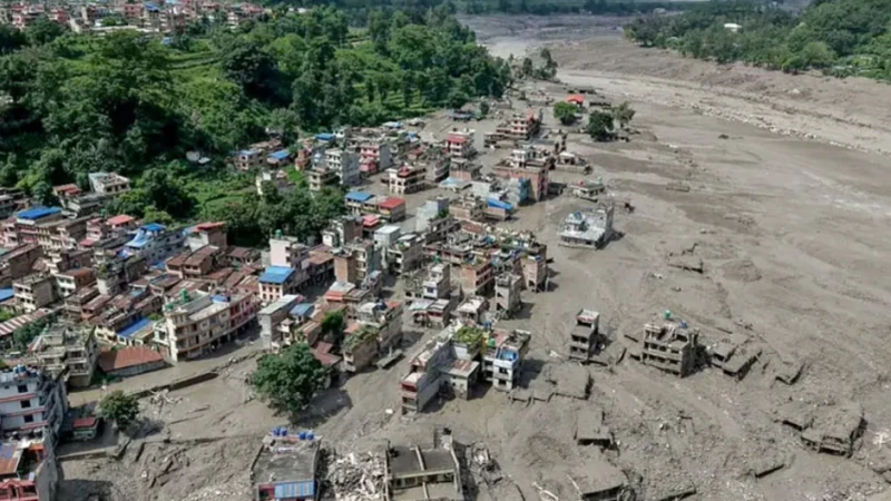 নেপালে দ্বিতীয় দফায় জলোচ্ছ্বাসের সতর্কবার্তা