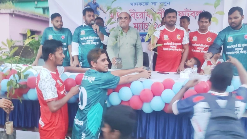 মাদকমুক্ত সমাজ গড়তে খেলাধুলার বিকল্প নেই: ইউএনও ফখরুল