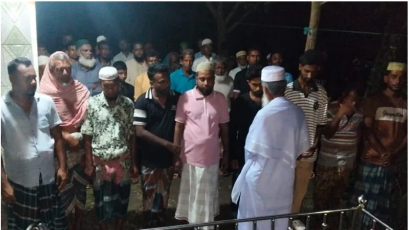 এমপি গাজী নজরুল ইসলামের দ্বিতীয় স্ত্রীর দাফন সম্পন্ন