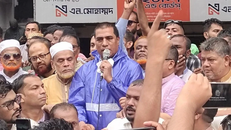 পটিয়ায় নিষিদ্ধ সংগঠনের নৈরাজ্যের প্রতিবাদে বিএনপির বিক্ষোভ