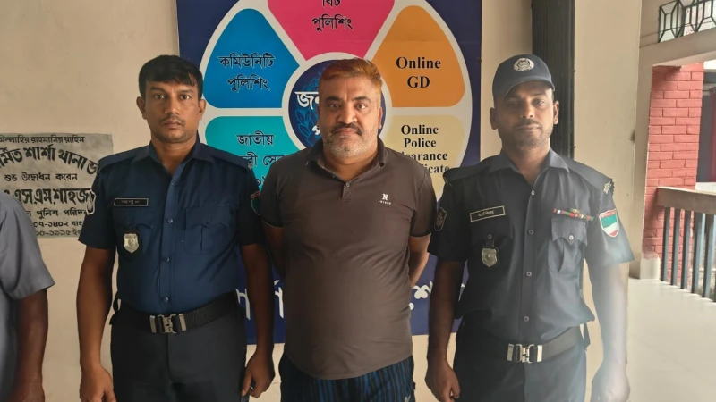 শার্শায় আওয়ামী লীগ নেতা ও ইউপি সদস্য তালেব গ্রেপ্তার